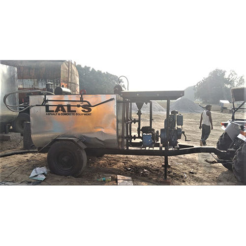 Trolley Mounted Bitumen Emulsion Sprayer - Material: Steel