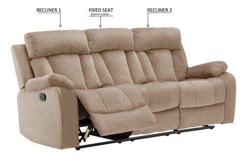 Three Seater Recliner Sofa