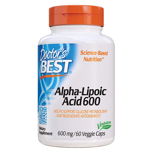 Doctor's BEST  Alpha Lipoic Acid 600 Capsules