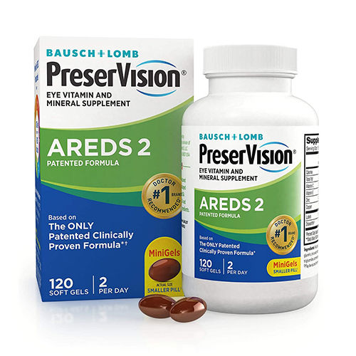 PreserVision AREDS 2 Eye Vitamin & Mineral Supplement,  120 Softgels