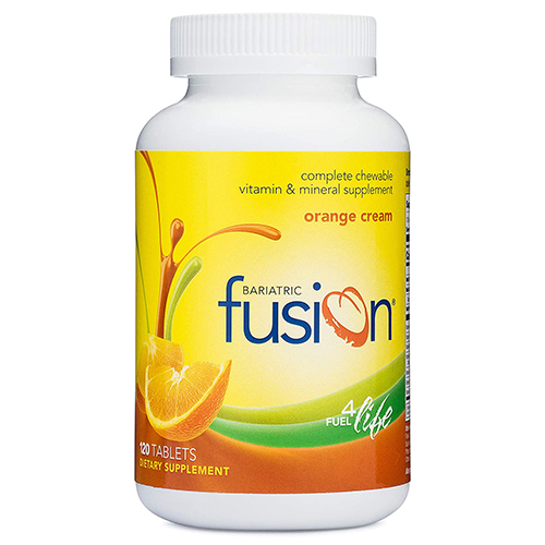 Bariatric Fusion Orange Cream Flavored Complete Chewable  - 120 Tablets
