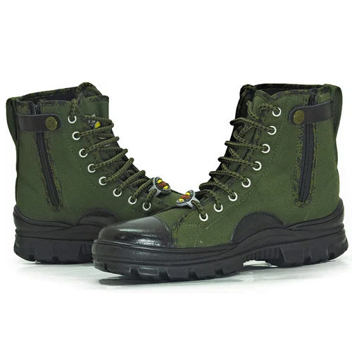 Green Big Horn Jungle Boot