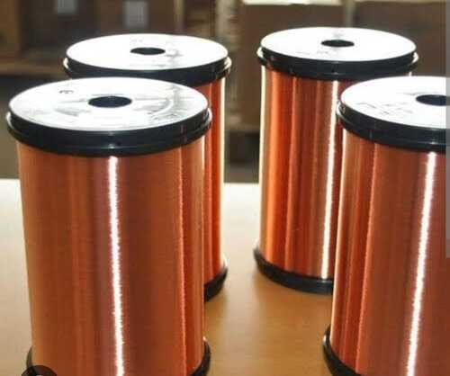 Self Solderable Copper Winding Wire 38Swg To 50Swg Imported Copper Wire And 19Swg To 38Swg Indian Wire - Color: Red