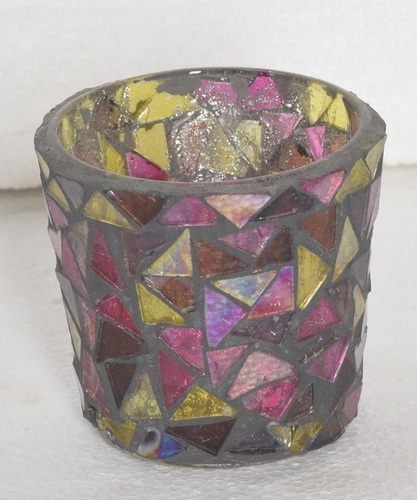 Helloween Mosaic Votive