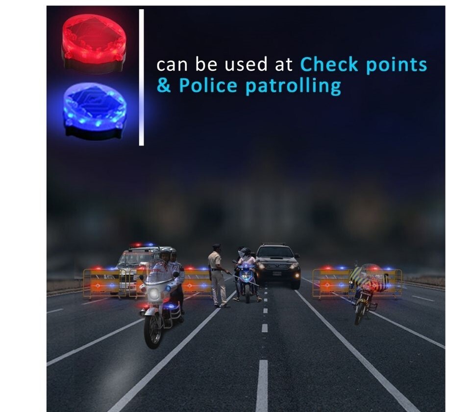 Solar Flair Light For Police And Cops