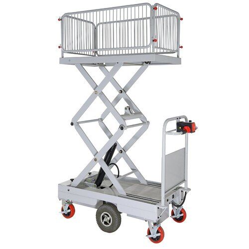 Ss 304 Scissor Lift Table Trolley - Attributes: Durable