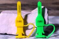 Plastic Drum Seals With Serial Numbers - Polypropylene, Green Color, Mechanical Seal Style | Unique Serial Numbers For Tracking And Security