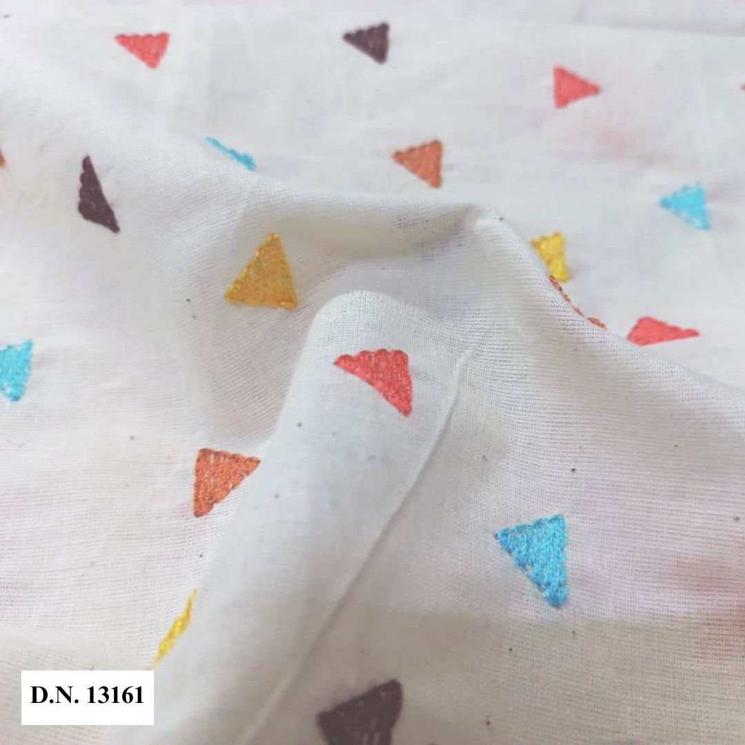 Cotton Butti fabric for dress