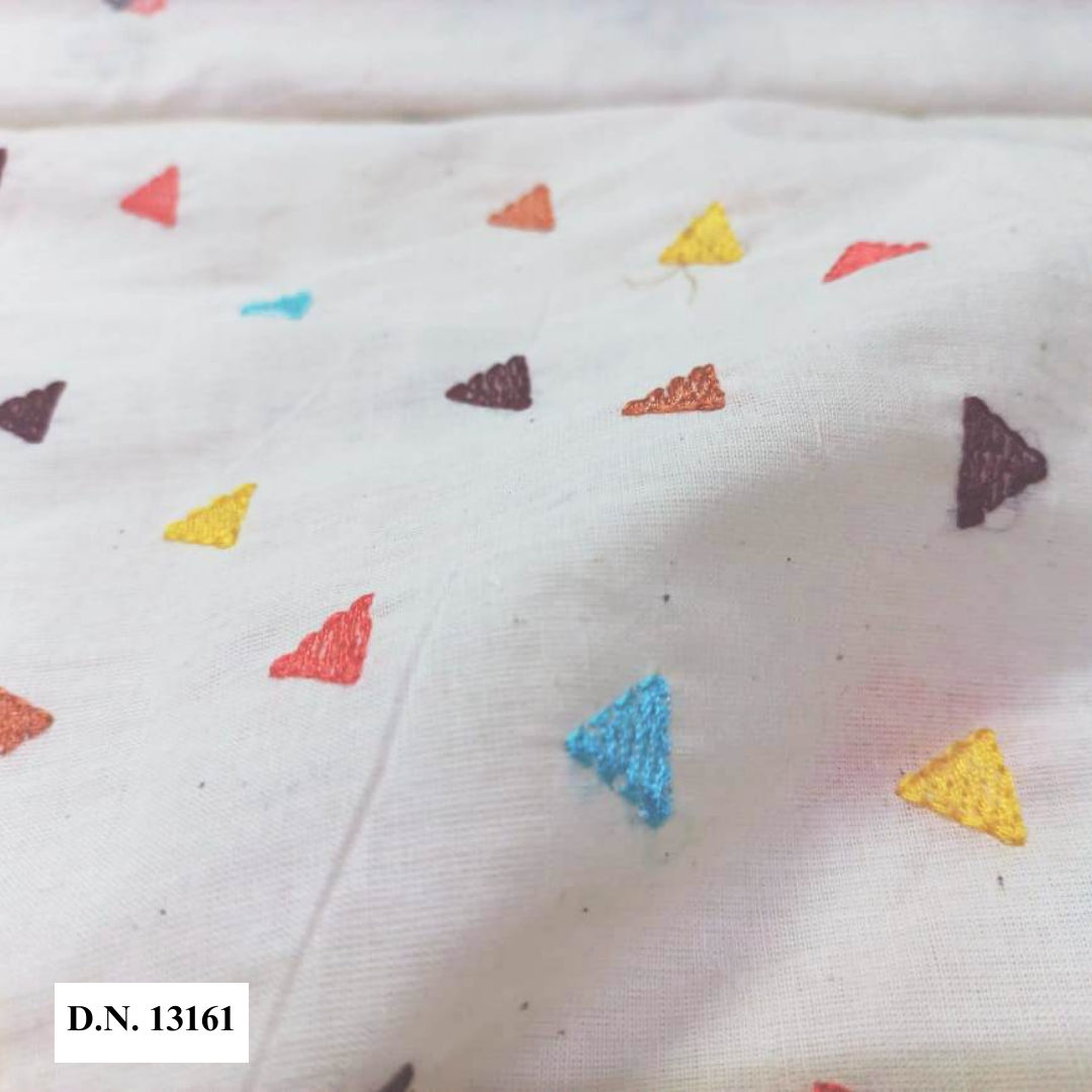 Cotton Butti fabric for dress