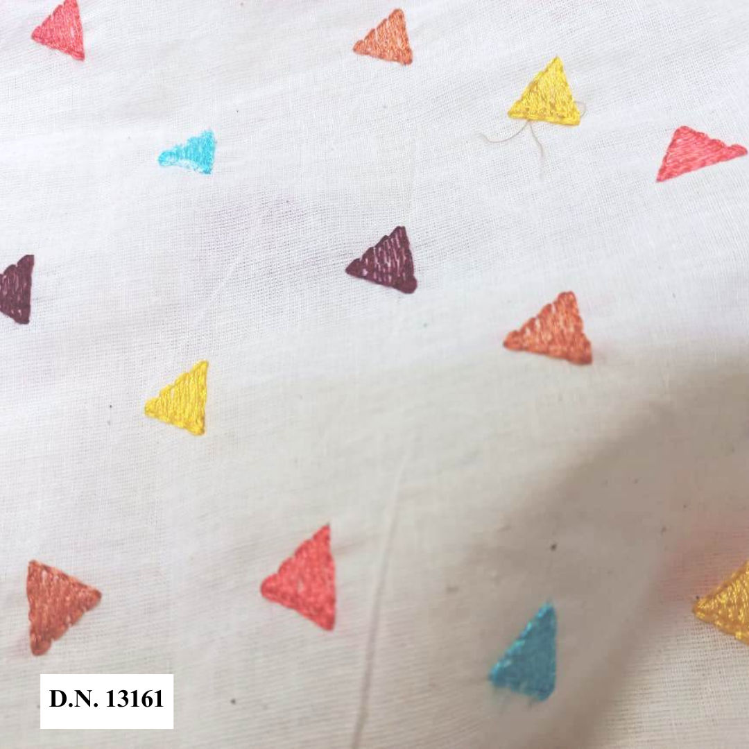 Cotton Butti fabric for dress