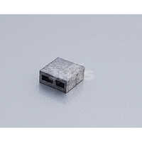 Square Lead Seals - Soft Lead Material, 15/12 Mm Size | Manual Functionality, Perfect For Industrial Usage, Warranty Included