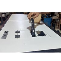 Hard Disk Shredder Machine 7.5 HP Twin Shaft Hard Drive Shredder