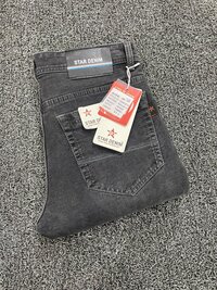 DENIM COTTON BY COTTON GREY JEANS