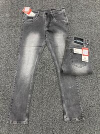 DENIM COTTON BY COTTON GREY JEANS