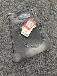 DENIM COTTON BY COTTON GREY JEANS