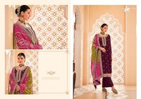 salwar kameez HEAVY CHINON  WITH HEAVY EMBROIDERY WORK