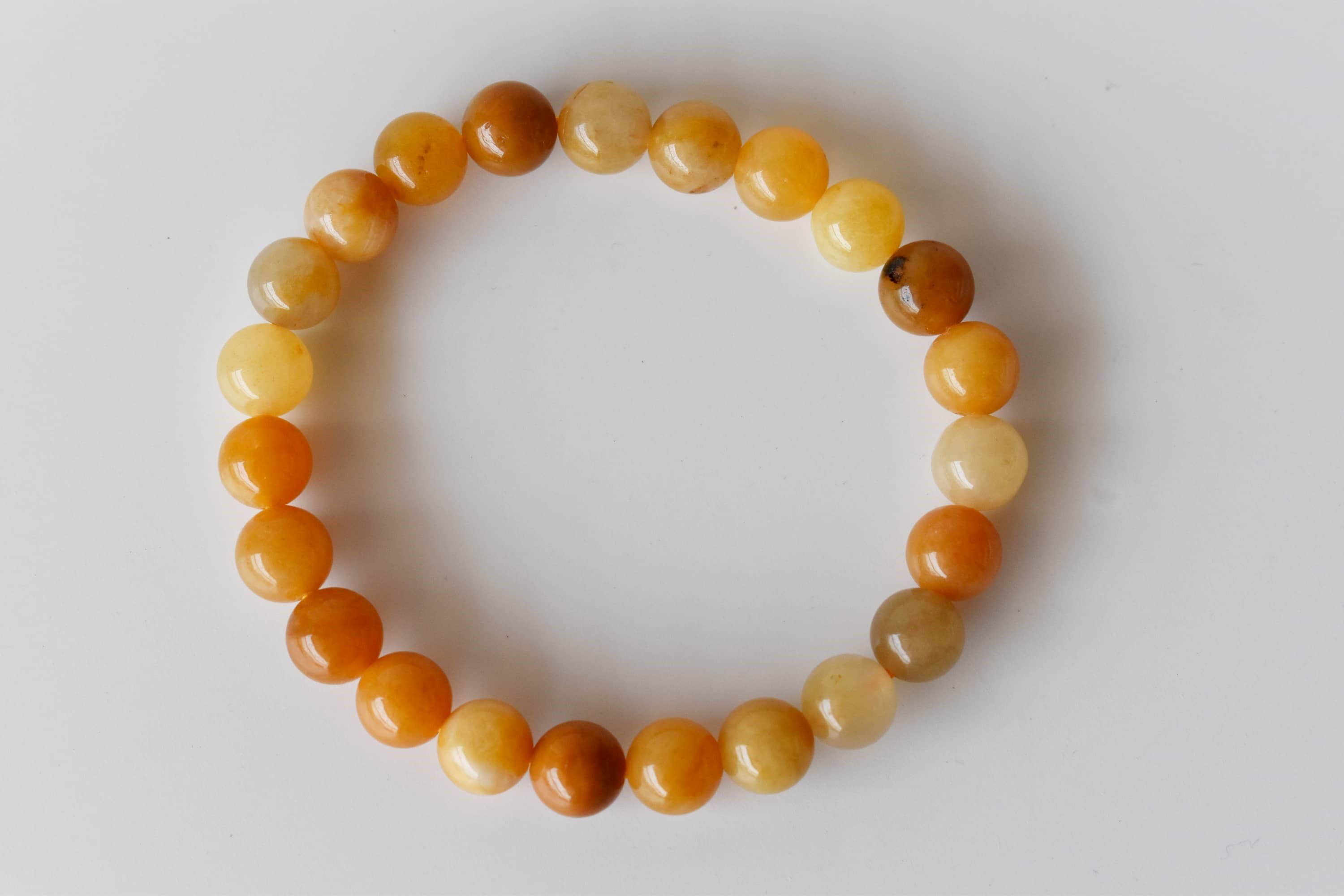 Yellow Aventurine Bracelet Crystal Beaded Bracelet