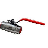 Premium Ball Valve - Stainless Steel 800# etc. | Standard Size, Silver Finish, Quarter-Turn Operation for Efficient Flow Control