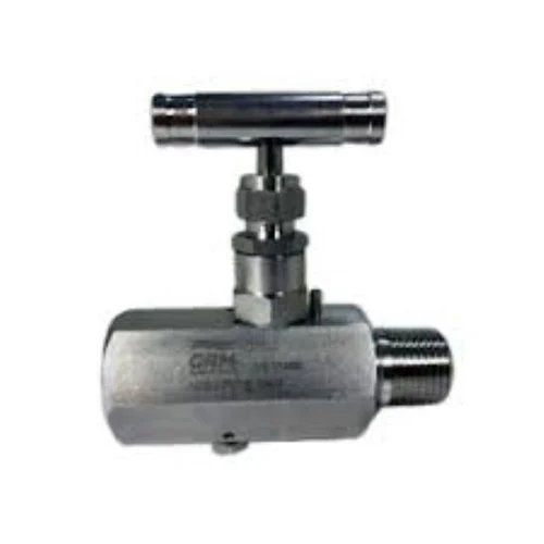 Silver Needle Valve With Drain Port