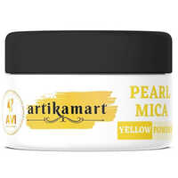 Cosmetic Grade Mica Yellow - Features: Pearl-like Shimmer
