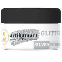 Glitter Silver - Features: Powder Form Glittery Appearance