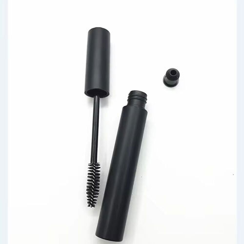 Matte Round Mascara Tall Container with Black Cap 4ml