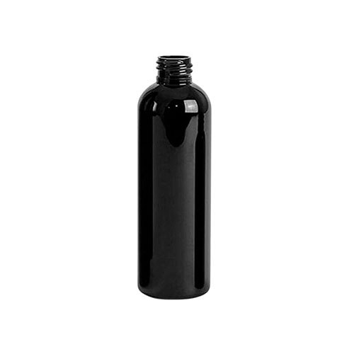 200ML AVON PET BOTTLE BLACK - 24MM NECK