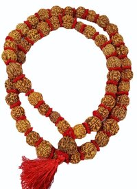 5 Mukhi Nepali Rudraksha Mala 54 Beads kantha Mala