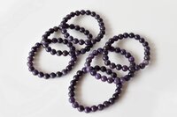 Lepidolite Bracelet Crystal Beaded Bracelet