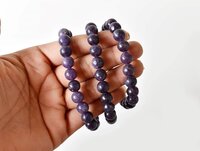 Lepidolite Bracelet Crystal Beaded Bracelet