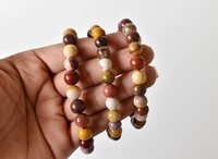 Mookaite Bracelet Crystal Beaded Bracelet