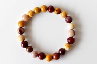 Mookaite Bracelet Crystal Beaded Bracelet