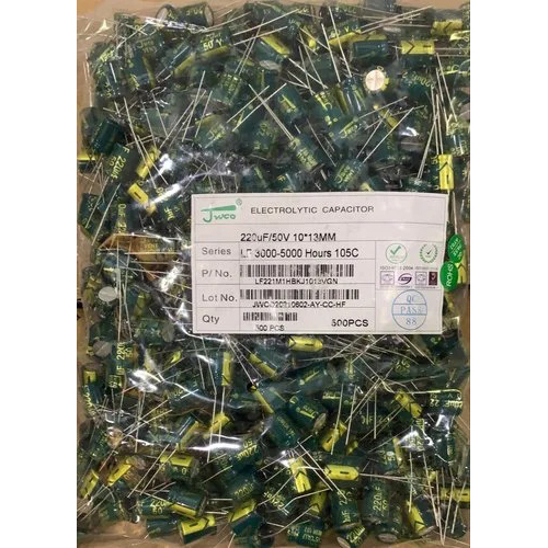 Aluminium High-reliability 220uF50V JWCO Electrolytic Capacitor