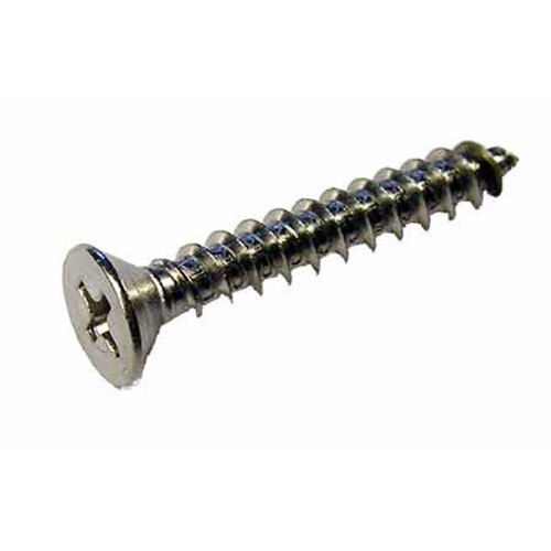 Silver Ss Csk Phillips Self Tapping Screws