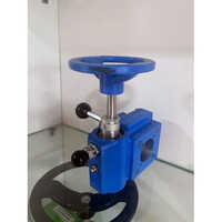 Avcon Make Ball Valve Gearbox - Color: Blue