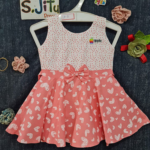 Kids Half Sleeve Frock