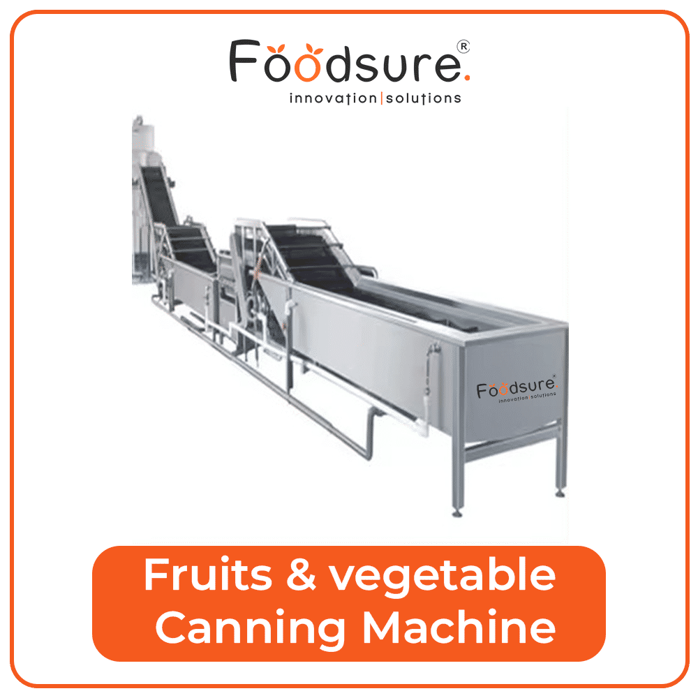 Fruits & vegetable Canning Machine