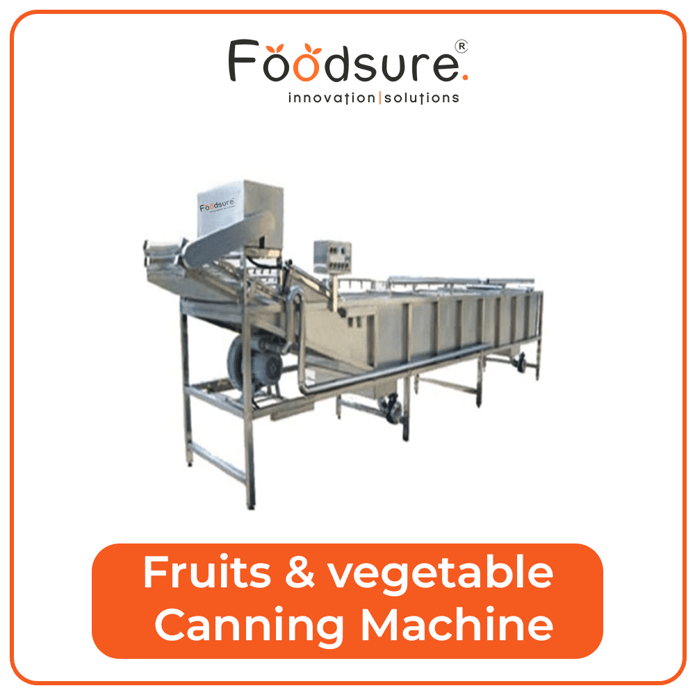 Fruits & vegetable Canning Machine