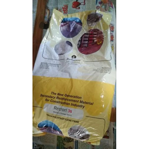 Reliance White Fibrous Recron Polypropylene Fiber