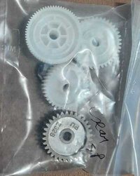 Printer Gear - Plastic Spur Gears (3 Pack), White, Diameter 10-20 Mm, Module 0.5-2 Mm | Fixing Drive Gear For Kyocera Ecosys 2040dn-m2540dn