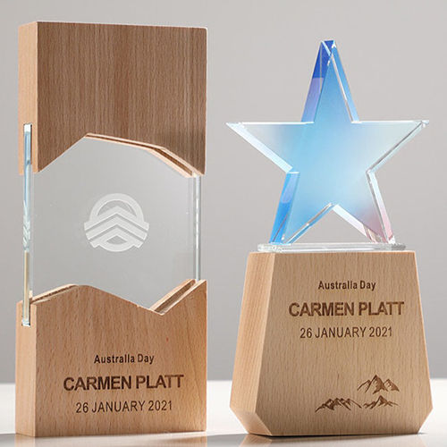 All Colors Personalized Star Award