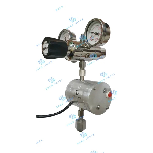 Two Stage SS Regulator With Heater For CO2 And N20