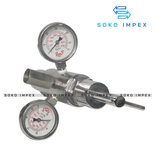 Piston Type Double Stage High Pressure Regulator