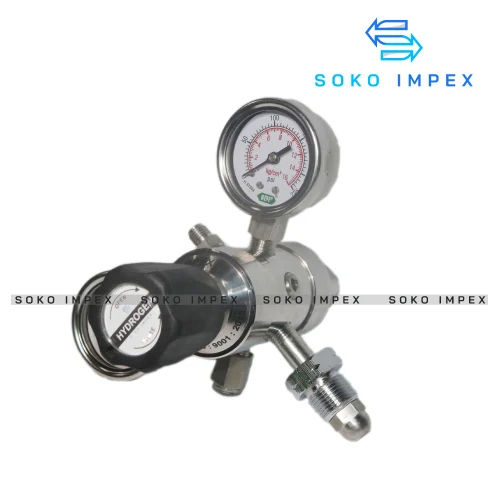 Two Stage Hydrogen Gas Regulator Application: Industrial