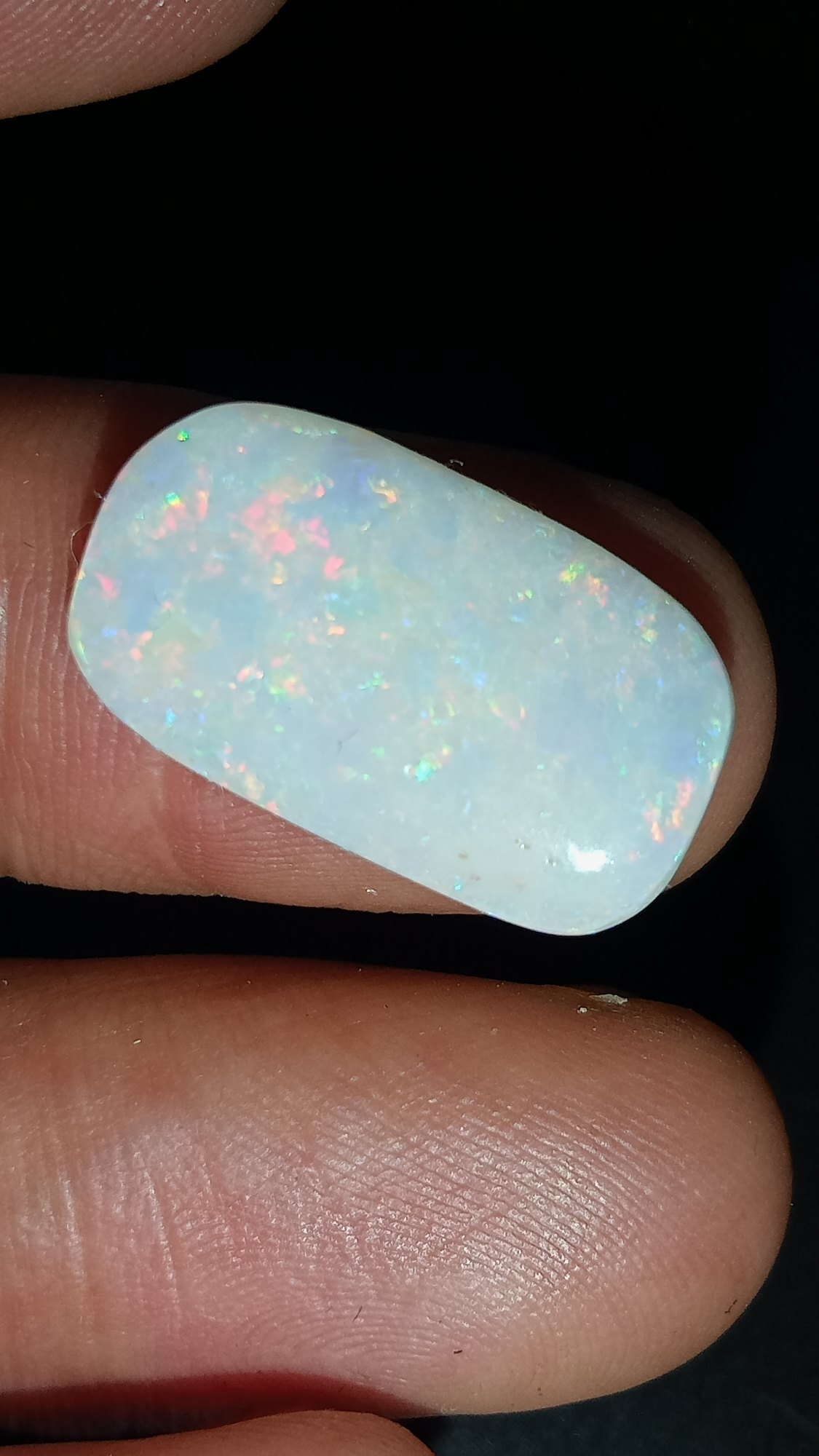 Natural Australian White Opal