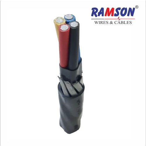 10 Sq mm 4 Core Aluminum PVC Insulated Armoured Cable