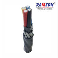 10 Sq. Mm X 4 Core Aluminum Pvc Insulated Armoured Cable - Ptfe Insulation, Customizable Jacket Color , Suitable For Industrial, Mining, And Power Applications