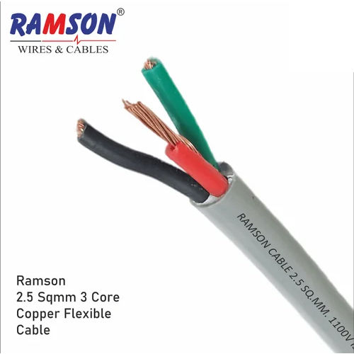 2.5 Sq mm X 3 core Copper Flexible Cable