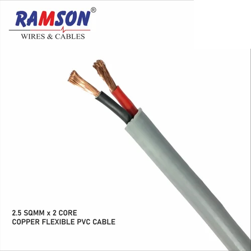 2 Core X 2.5 Sq mm Copper Flexible Cable