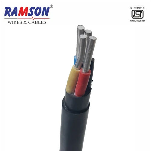 10 Sq Mm 4 Core Aluminium Unarmoured Cable Insulation Material: Pvc